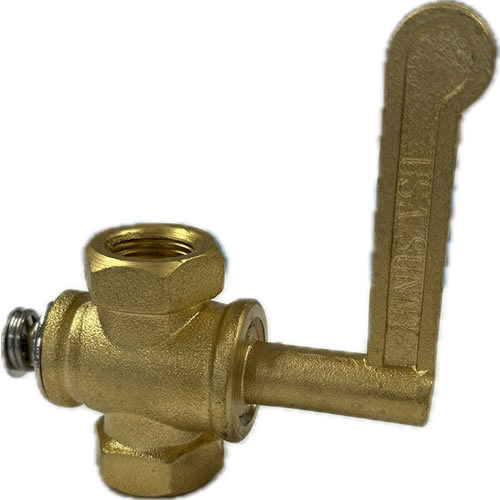 3/8" Chinese Wok Range Burner Gas Valve Replacement 銅瓦斯開關